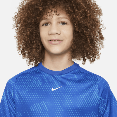 Nike Multi Older Kids' (Boys') Dri-FIT Short-Sleeve Top. Nike AU