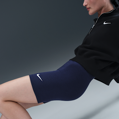 Nike Sportswear Classic Mallas cortas de ciclismo de 13 cm y talle alto - Mujer