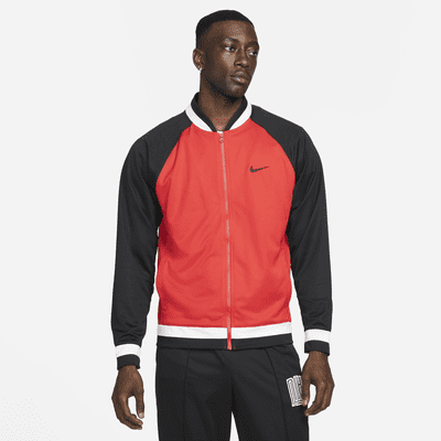 white red nike jacket