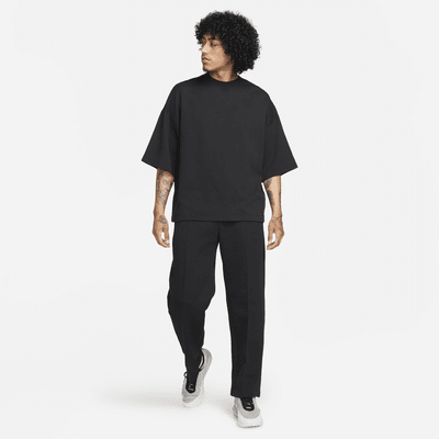 Felpa oversize a manica corta Nike Sportswear Tech Fleece Reimagined – Uomo