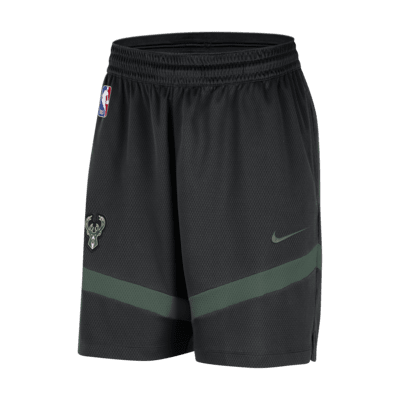 Shorts Nike Dri-FIT de la NBA de 20 cm para hombre Milwaukee Bucks Icon Practice