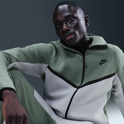Męska kurtka z dzianiny z zamkiem na całej długości Windrunner Nike Tech