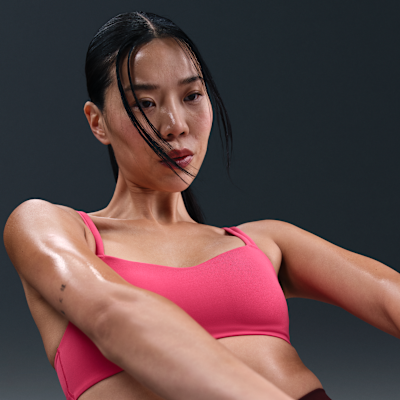 나이키 젠비 스트래피 여성 라이트 서포트 패드 스포츠 브라