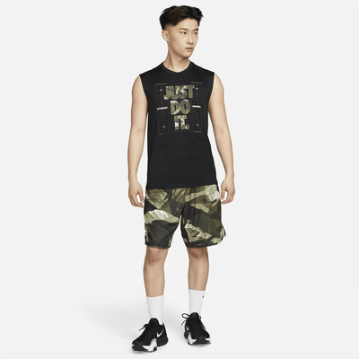 Nike Dri-FIT Men's Camo Sleeveless T-Shirt