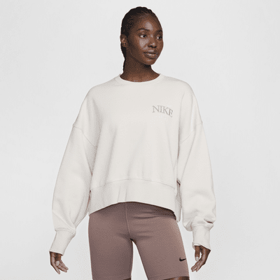 Nike Sportswear Phoenix Fleece Women's Oversized Cropped Crew-Neck Sweatshirt