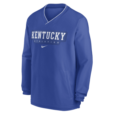 Kentucky Wildcats Sideline Men's Nike College Long-Sleeve Windshirt