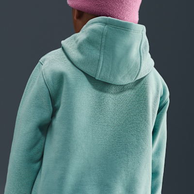 Conjunto de sudadera con gorro para niños talla chica Nike Sportswear Club Fleece