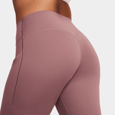 Leggings a 7/8 a vita media con tasche e sostegno medio Nike Universa – Donna