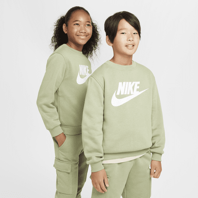 Sudadera para niños talla grande Nike Sportswear Club Fleece