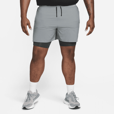 Shorts de running híbridos Dri-FIT de 12.5 cm para hombre Nike Stride