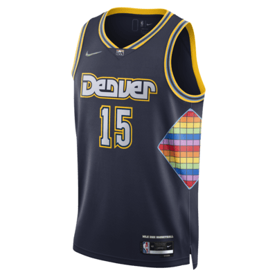 Denver Nuggets City Edition Nike Dri Fit Nba Swingman Trikot Nike De