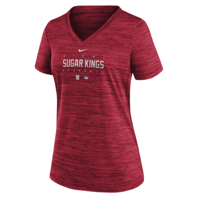 Nike Dri-FIT City Connect Velocity Practice (MLB Miami Marlins) Women's  V-Neck T-Shirt.