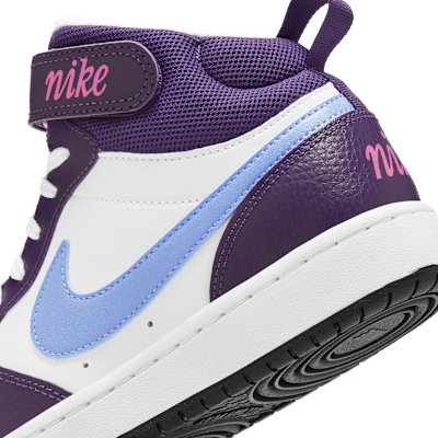 Nike Court Borough Mid 2 Big Kids' Shoes