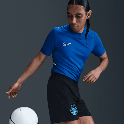 Primera equipación Stadium Inter de Milán 2025/26 Pantalón corto de fútbol Replica Nike Dri-FIT - Hombre