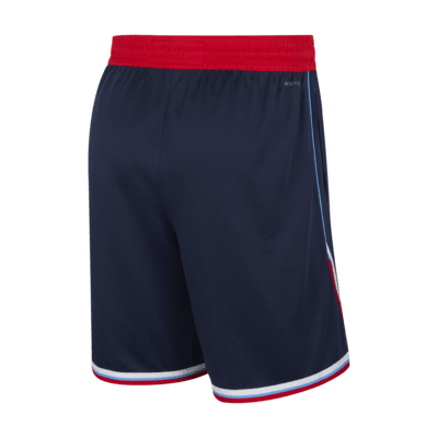 LA Clippers 2024/25 Swingman Icon Edition Big Kids' Nike Dri-FIT NBA Replica Shorts