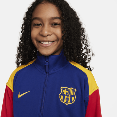 F.C. Barcelona Academy Pro Third Older Kids' Nike Dri-FIT Football Knit ...