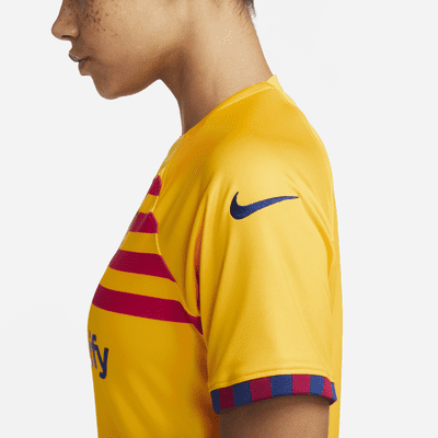 Nike F.C. Barcelona Stadium Fourth Women's Football Shirt CT2529-727  Sz S NEW