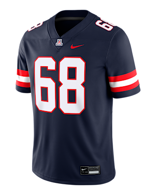Мужские джерси Tedy Bruschi Arizona Men’s Nike Dri-FIT College Game Jersey
