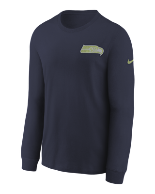 Детская футболка Seattle Seahawks Rivalry Big Kids' Nike NFL Long-Sleeve