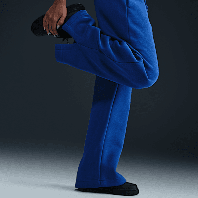 Nike Sportswear Phoenix Fleece Joggingbroek met hoge taille en wijde pijpen voor dames