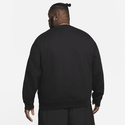 Maglia a girocollo in fleece Nike Solo Swoosh – Uomo