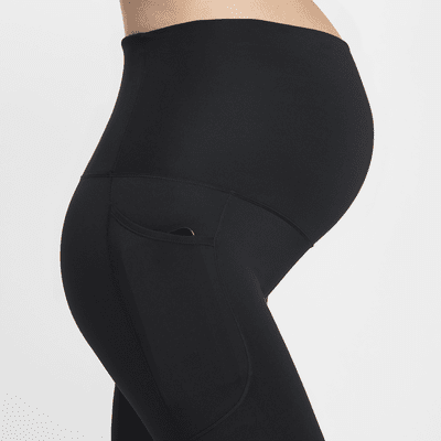 Nike (M) One Women's High-Waisted 7/8 Leggings with Pockets (Maternity)