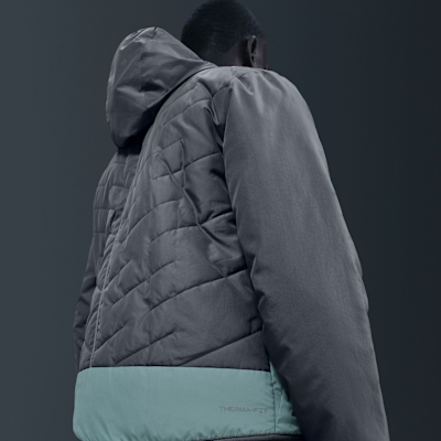 Nike Herren-Laufjacke mit Synthetik-Füllung und Therma-FIT Repel