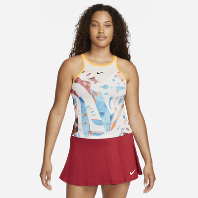 Camiseta de tirantes de tenis estampada para mujer NikeCourt Dri-FIT Slam