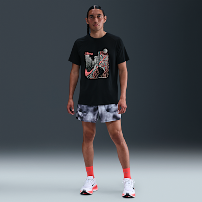 Playera de correr de manga corta Dri-FIT ADV para hombre Nike Stride