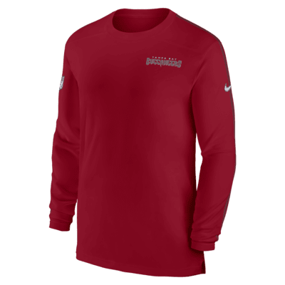 Tampa Bay Buccaneers Sideline Coach Men's Nike Dri-FIT NFL Long-Sleeve Top