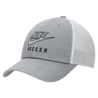 Nike Club Unstructured Soccer Swoosh Trucker Cap