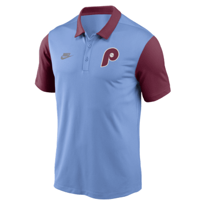 Philadelphia Phillies Cooperstown Franchise Men's Nike Dri-FIT MLB Polo