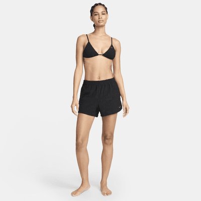 Shorts para salida de baño para mujer Nike Swim Retro Flow