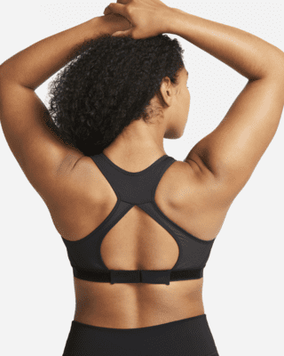 Женские  Nike Swoosh High-Support Non-Padded Adjustable Sports Bra