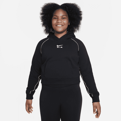 Black cropped hoodie nike Clearance