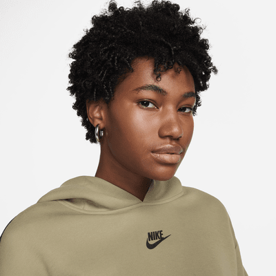 brown nike tech fleece womens