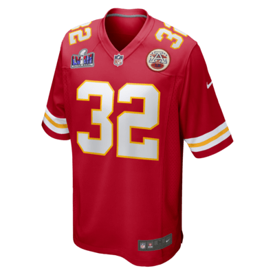 Jersey Nike de la NFL Game para hombre Nick Bolton Kansas City Chiefs Super Bowl LVIII