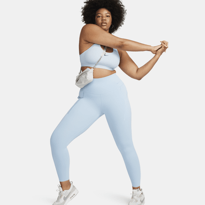 Leggings de 7/8 de tiro alto y sujeción media con bolsillos para mujer Nike Universa