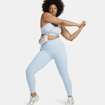 Leggings de camuflaje de 7/8 de tiro alto y media sujeción con bolsillos  para mujer Nike Universa.
