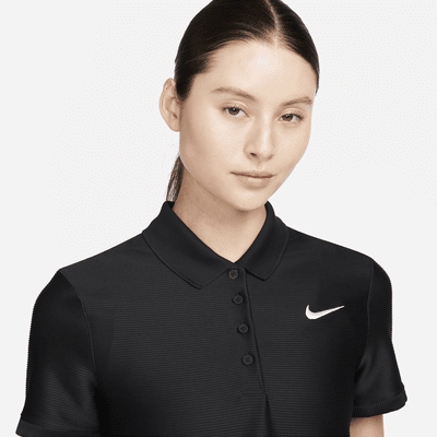 Polo de golf de manga corta Dri-FIT para mujer Nike Victory