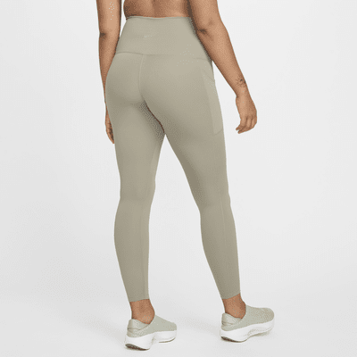 Leggings a 7/8 de cintura subida com bolsos Nike (M) One para mulher (Maternity)