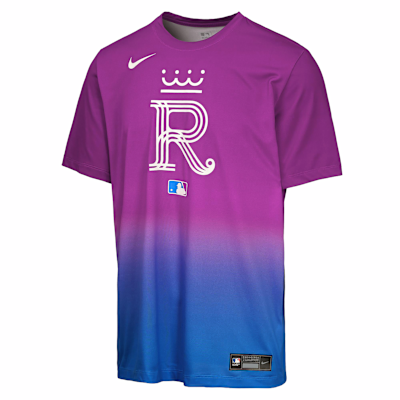 Kansas City Royals Authentic Collection City Connect Veloctiy Big Kids' Nike Dri-FIT MLB T-Shirt from Nike - $40