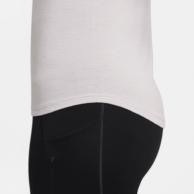 Nike Swift Wool Dri-FIT Kurzarm-Laufoberteil für Damen