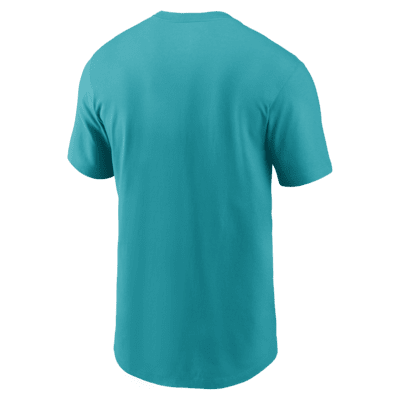 Miami Dolphins Primetime Wordmark Essential Men's Nike NFL T-Shirt