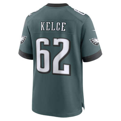 Jersey de la NFL Nike Game para hombre Jason Kelce Philadelphia Eagles