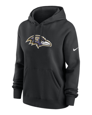 Женское худи Baltimore Ravens Club Nike NFL Pullover Hoodie