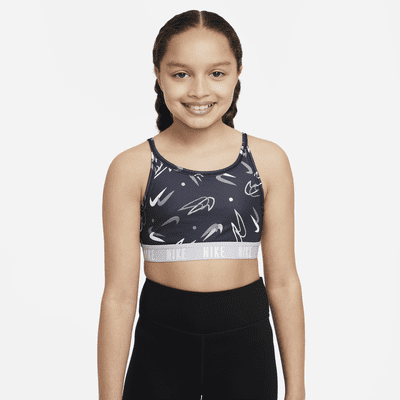 Nike Girls Gray Sports Bra Size Small