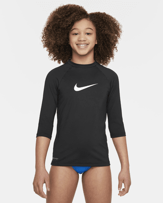 Подростковые шорты Nike Swim Big Kids' (Girls') Short-Sleeve Hydroguard