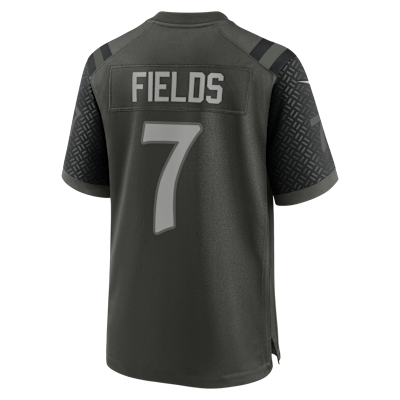 Justin Fields New York Jets Rivalries Collection Men’s Nike NFL Game Jersey