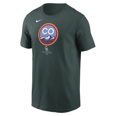 Colorado Rockies City Connect Logo Men's Nike MLB T-Shirt